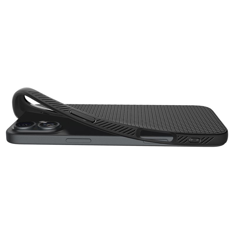 Spigen kryt Liquid Air pro iPhone 16 Plus - Matte Black