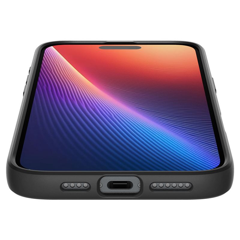 Spigen kryt Liquid Air pro iPhone 16 Plus - Matte Black