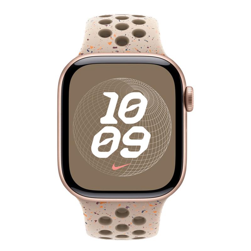 Apple Watch 46mm Desert Stone Nike Sport Band - S/M