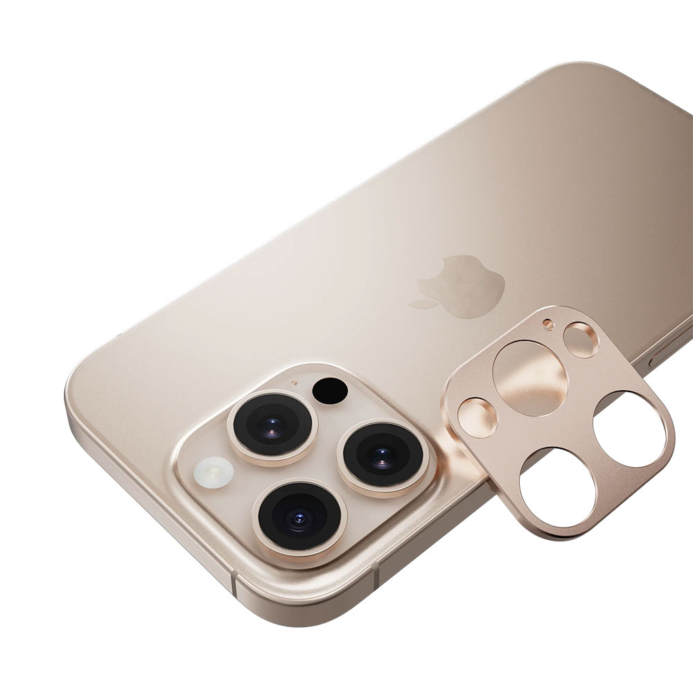 SwitchEasy LenShield Aluminum Lens Protector pre iPhone 16 Pro/16 Pro Max - Rose Gold