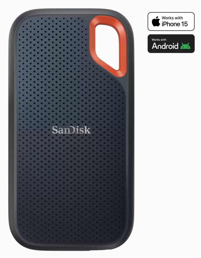 SanDisk Extreme Portable SSD 500G USB 3.2 Gen2 1050 MB/s