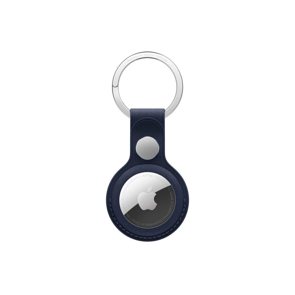 Apple AirTag FineWoven Key Ring-Deep Blue