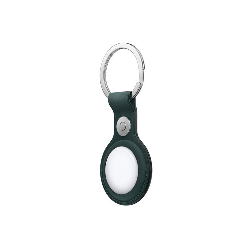 Apple AirTag FineWoven Key Ring-Dark Green