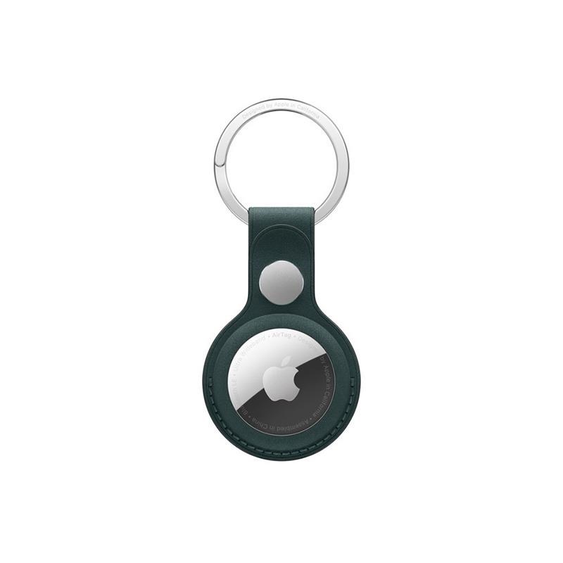 Apple AirTag FineWoven Key Ring-Dark Green