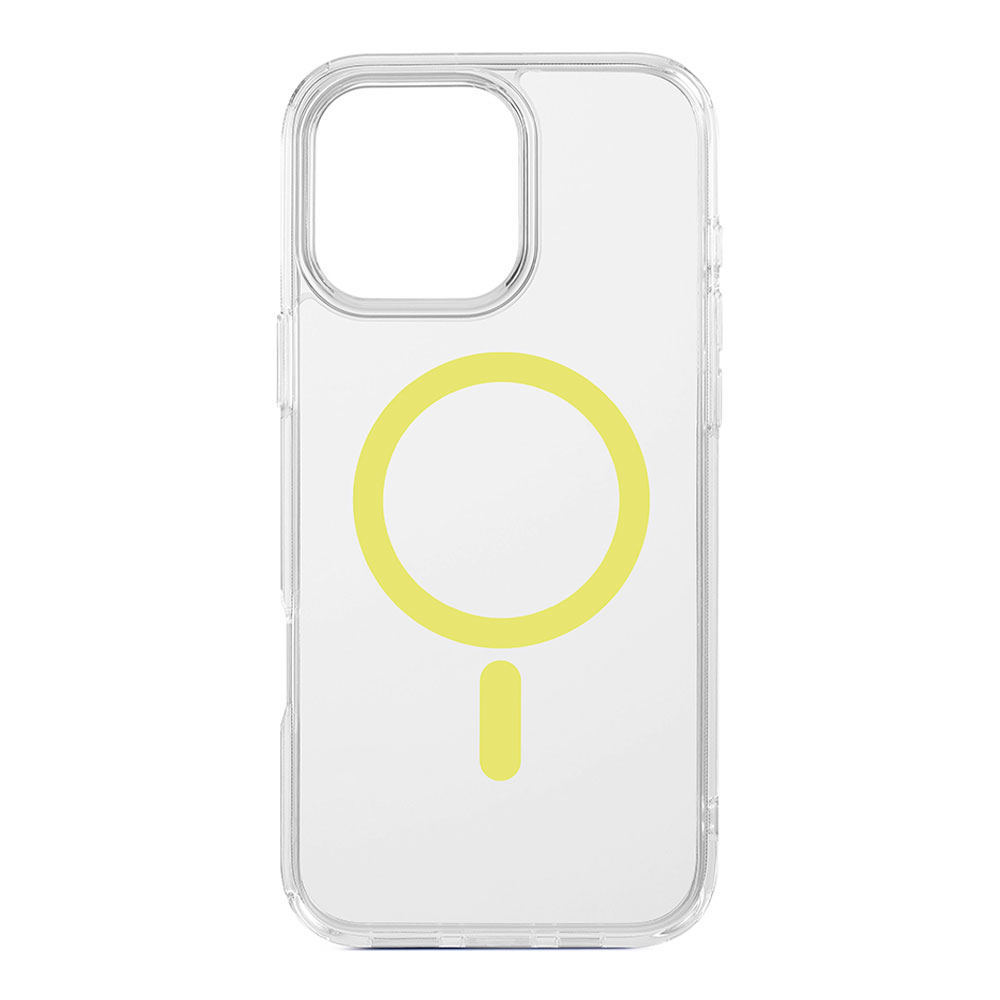 Aiino - Frozen Case with magnet for iPhone 16 Pro Max - Lime