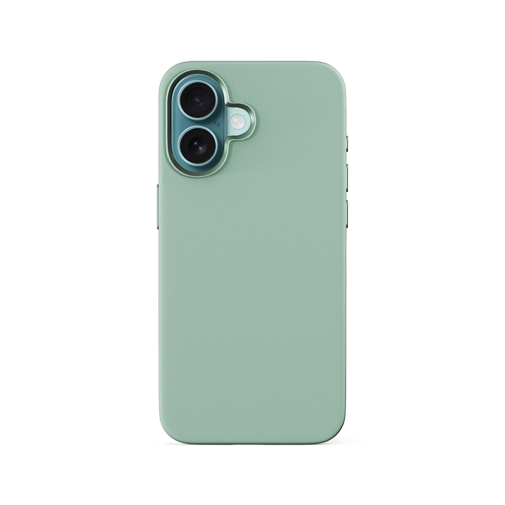 Epico Mag+ Silicone Case Pro iPhone 16 - mátově zelená