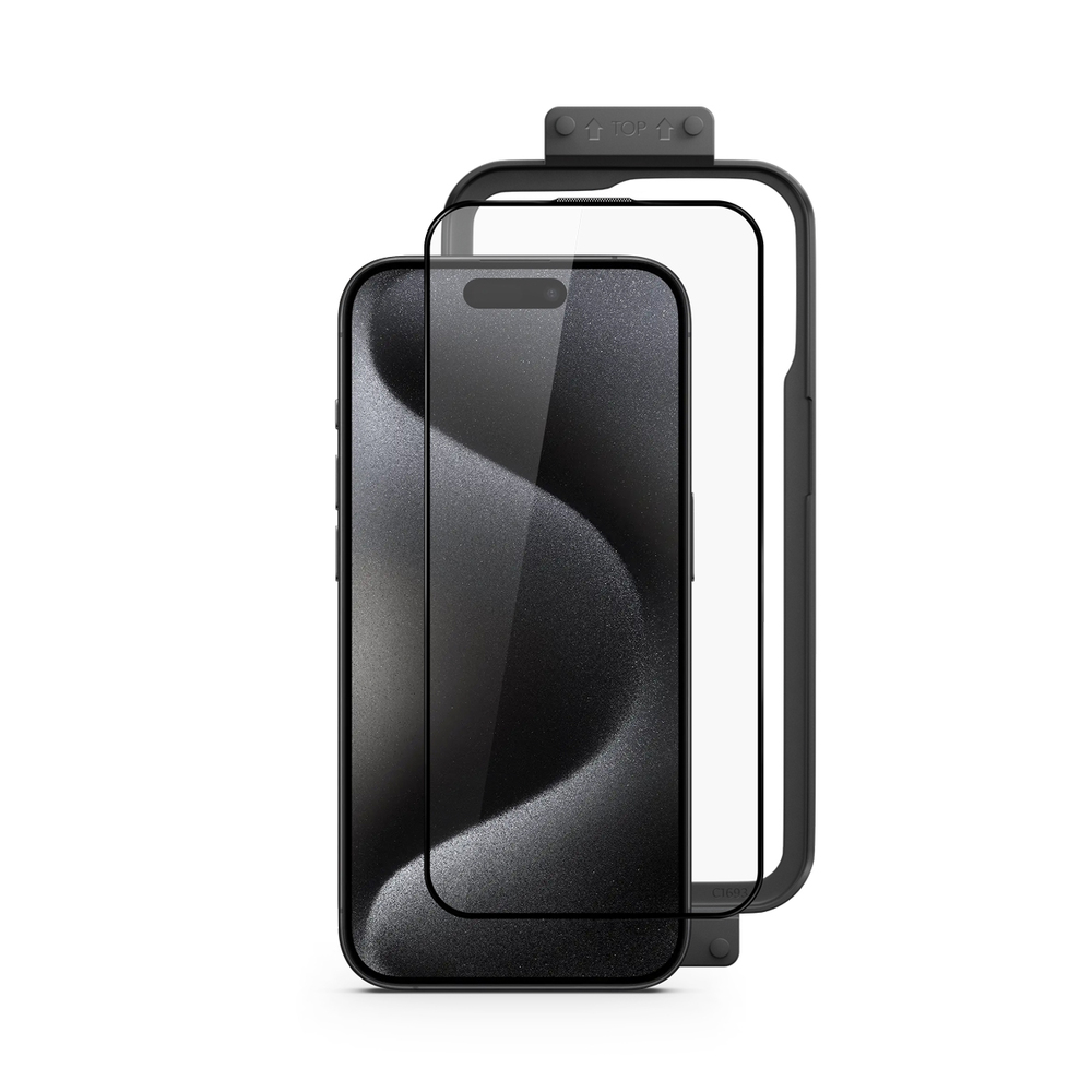 UNUM SapphireShield 3D ochranné sklo pro iPhone 15 Plus/16 Plus