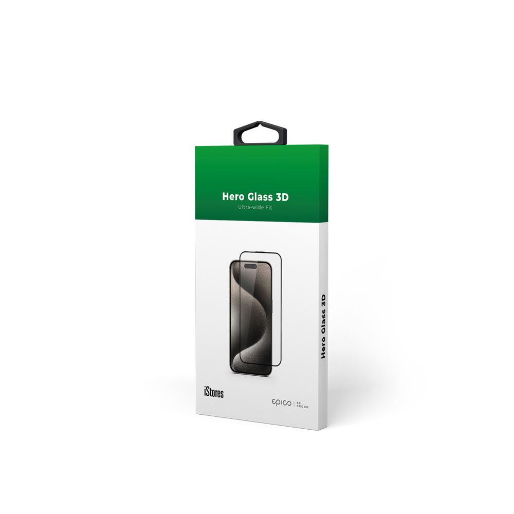 iStores by Epico 3D Glass ochranné sklo pro iPhone 15/16