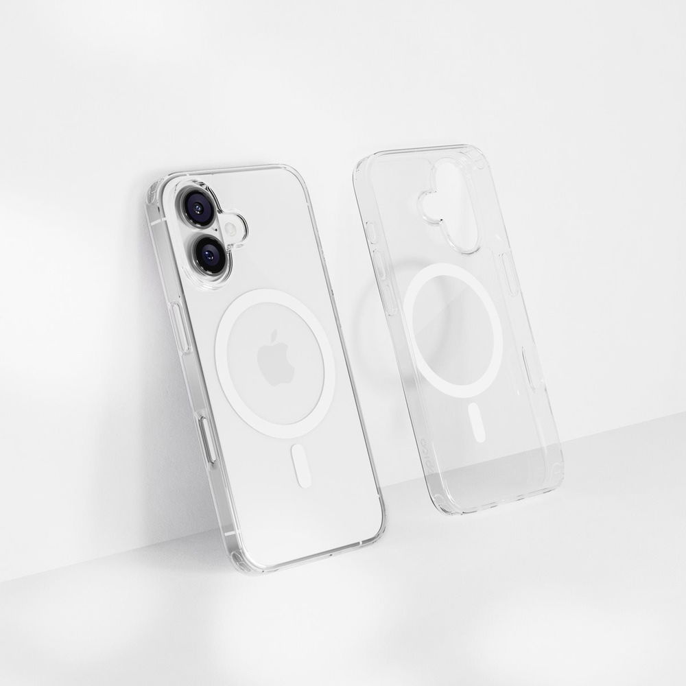 Epico Resolve Case Magnetic iPhone 16 Plus - transparentný