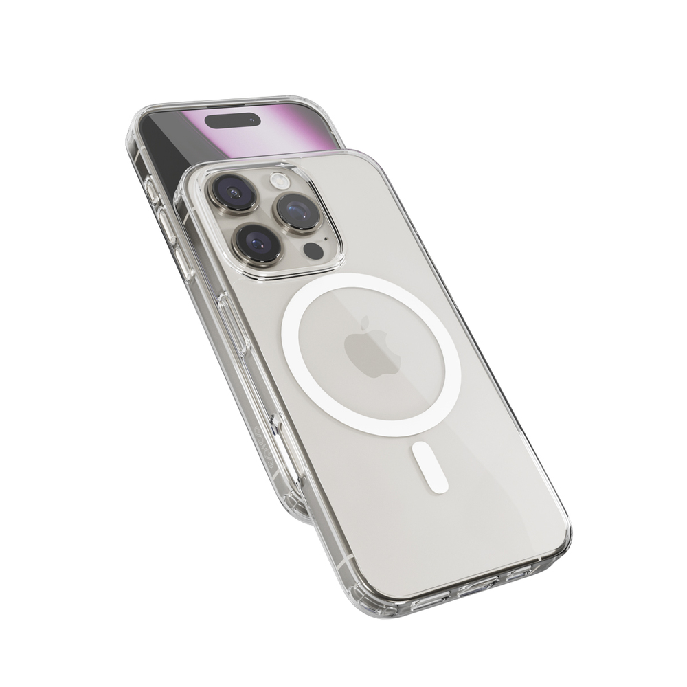 Epico Resolve Case Magnetic iPhone 16 Pro - transparentný