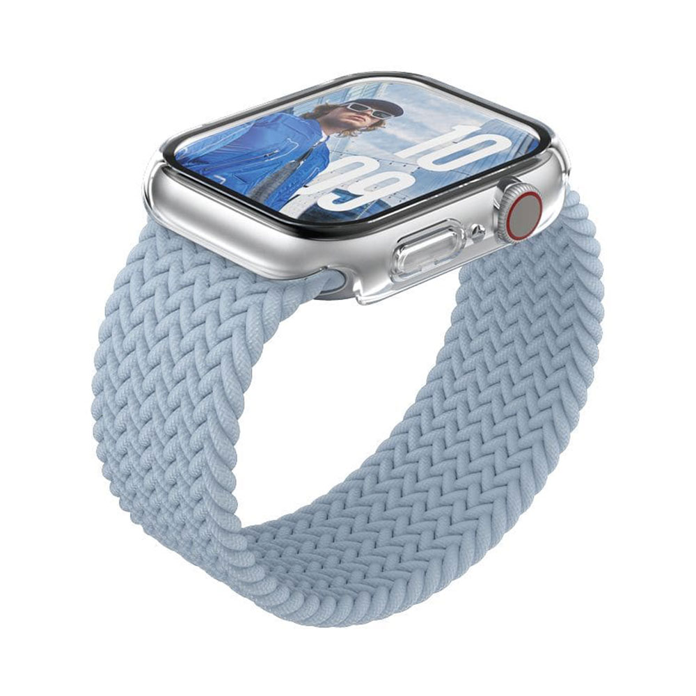 PanzerGlass ochranné sko Snappie Full Body Slim pre Apple Watch 10/11 42mm - Clear