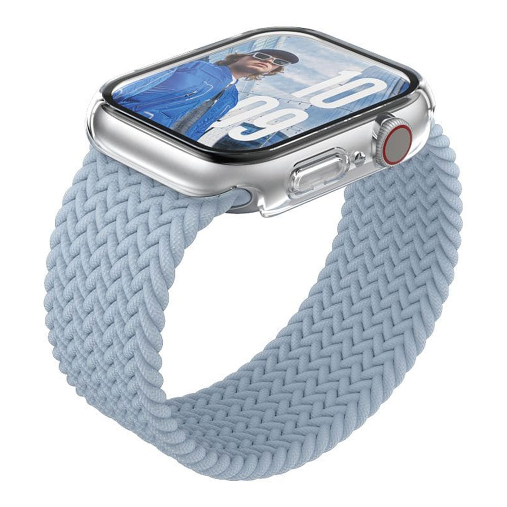 PanzerGlass ochranné sko Snappie Full Body Slim pre Apple Watch 10/11 46mm - Clear