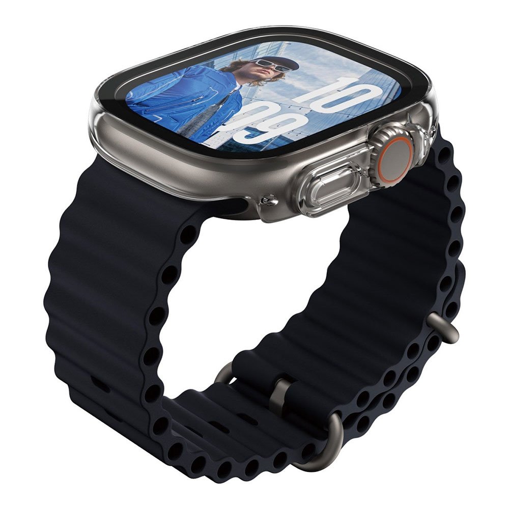 PanzerGlass ochranné sko Snappie Full Body Slim pre Apple Watch Ultra - Clear