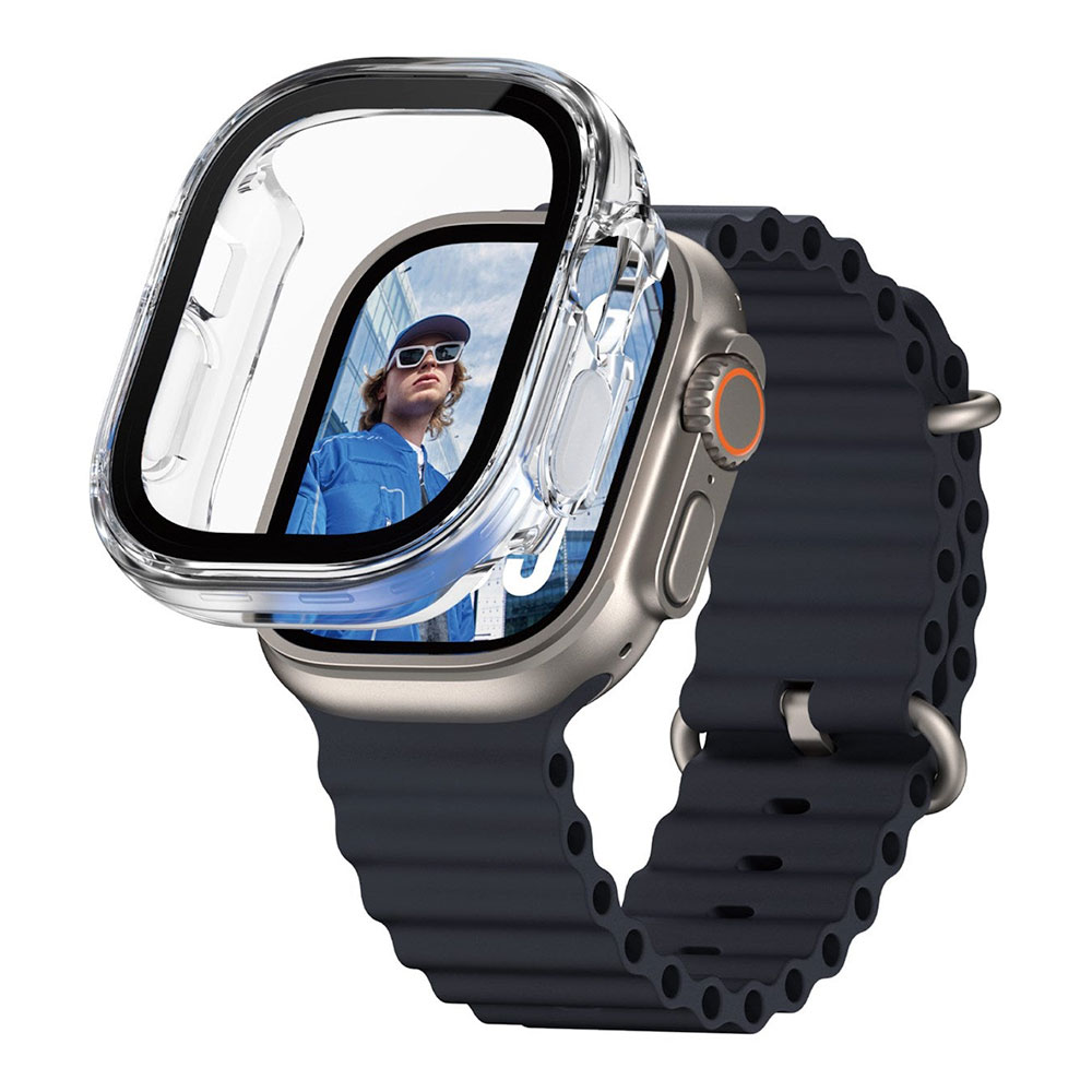 PanzerGlass ochranné sko Snappie Full Body Bulky pre Apple Watch Ultra -  Clear