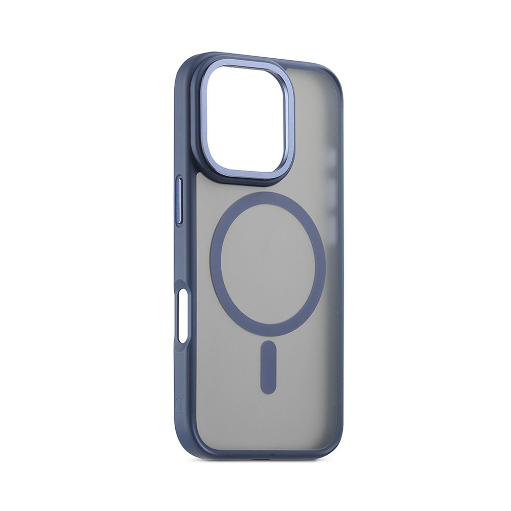 Aiino - Berry Protective case with magnet for iPhone 16 Pro - Blue