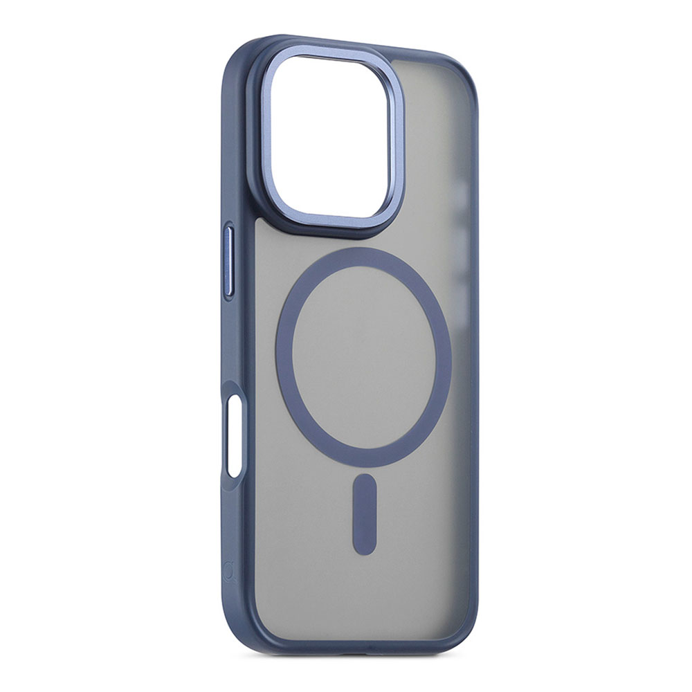 Aiino - Berry Protective case with magnet for iPhone 16 Pro Max - Blue