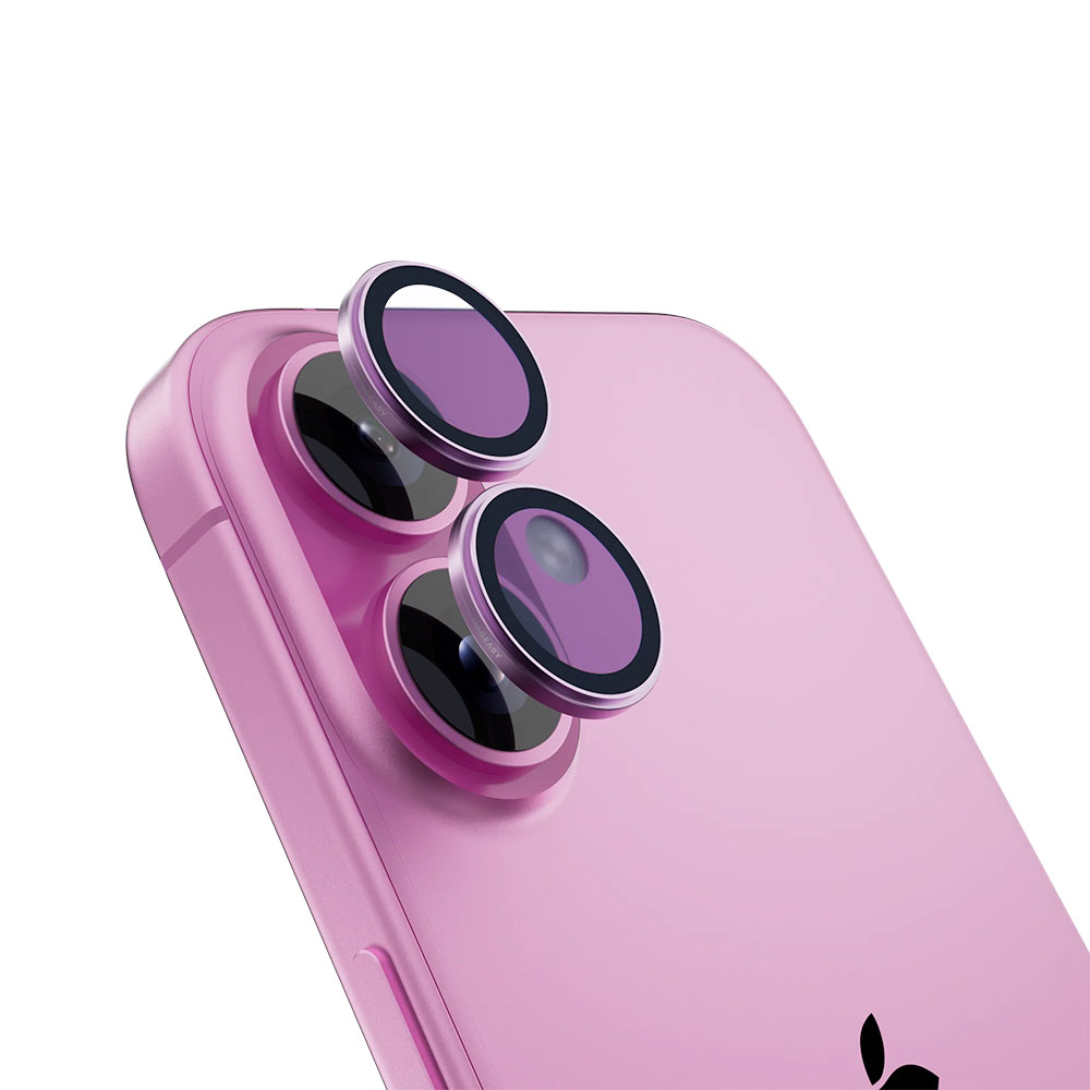 SwitchEasy Lenz Sapphire Camera Lens Protector pre iPhone 16/16 Plus - Orchid