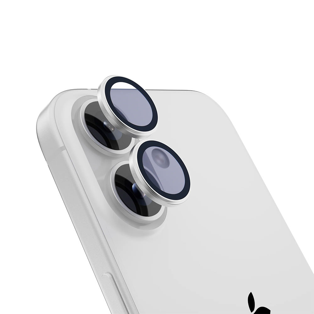 SwitchEasy Lenz Sapphire Camera Lens Protector pre iPhone 16/16 Plus - White