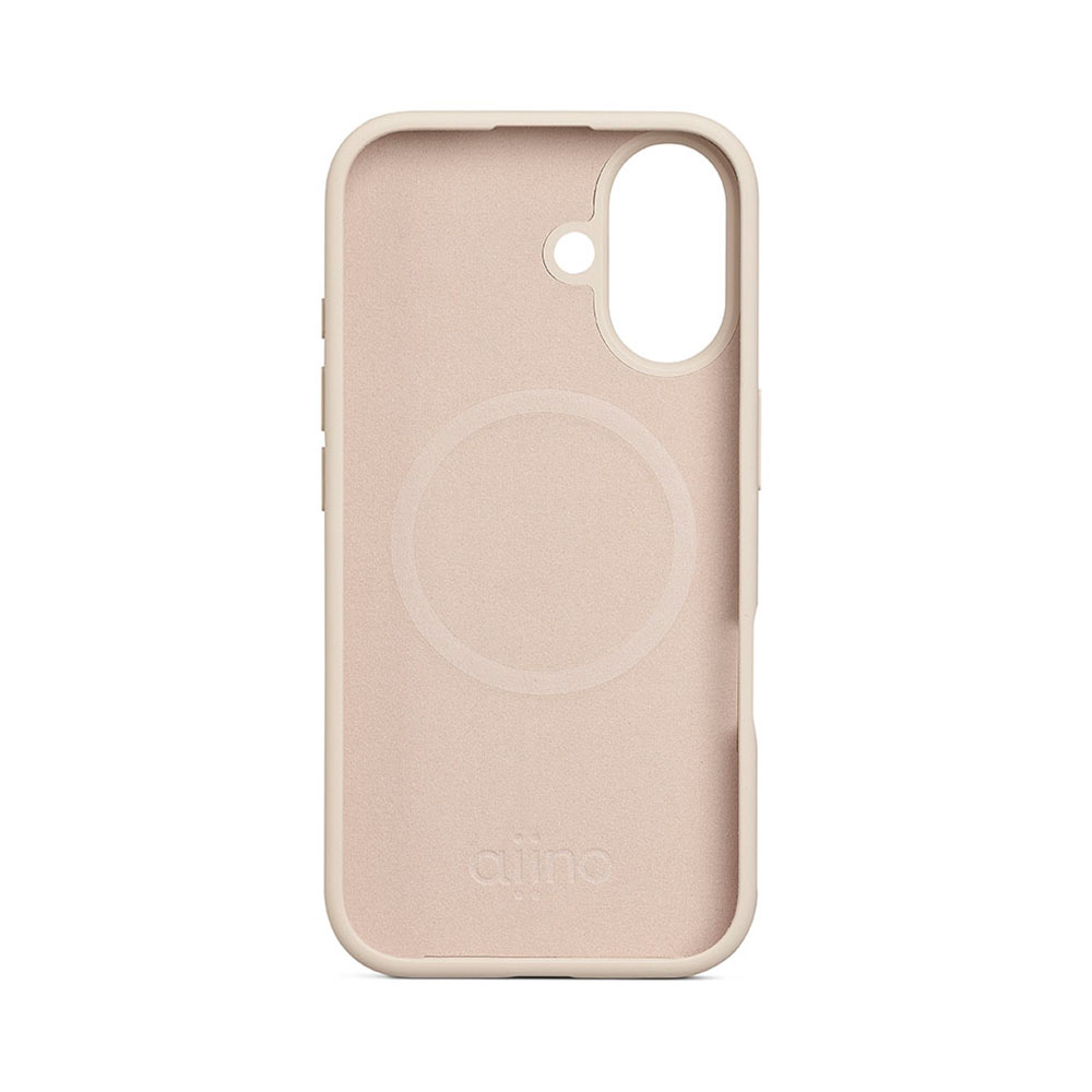 Aiino - Allure Case with magnet for iPhone 16 - Sand
