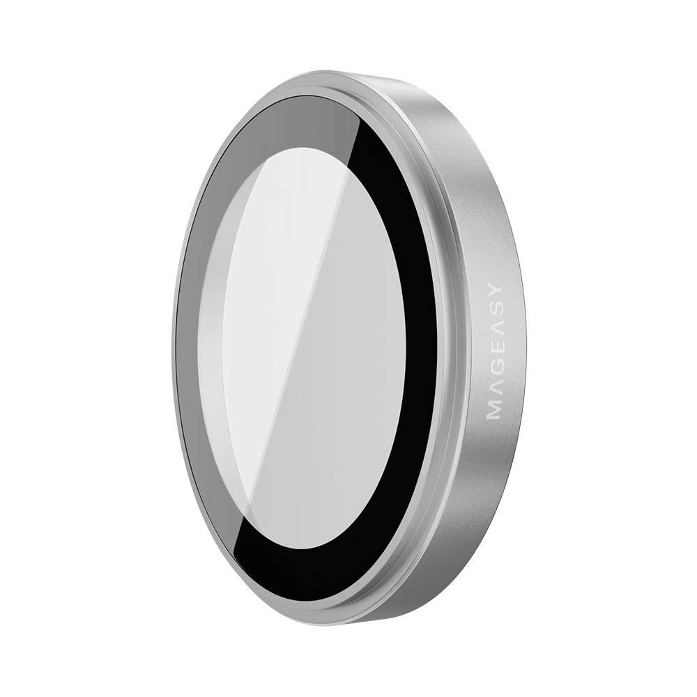 SwitchEasy Lenz Sapphire Camera Lens Protector pre iPhone 16 Pro/16 Pro Max - White Titanium