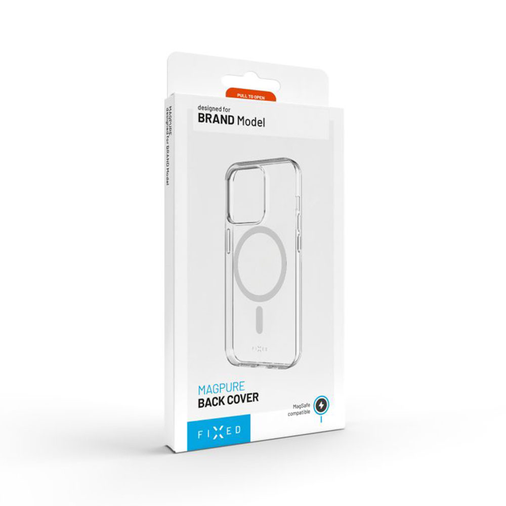 FIXED kryt MagPure s podporou Magsafe pro Apple iPhone 16 Pro, čiry
