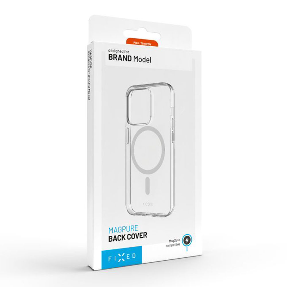 FIXED kryt MagPure s podporou Magsafe pro Apple iPhone 16 Pro Max, čiré
