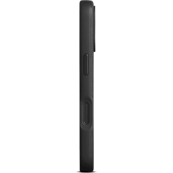 Woolnut Leather Case for iPhone 16 - Black