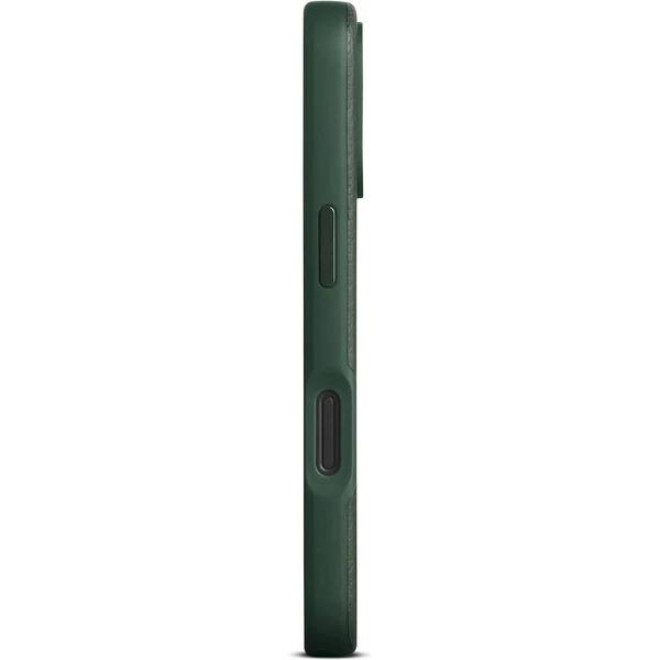 Woolnut Leather Case for iPhone 16 - Green