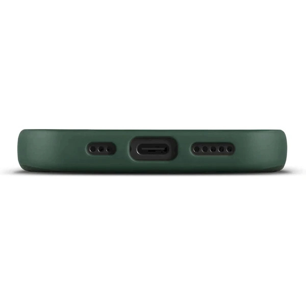 Woolnut Leather Case for iPhone 16 - Green
