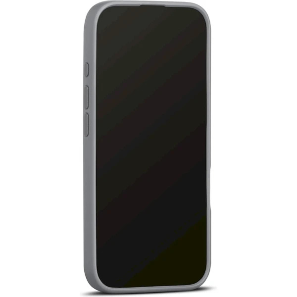 Woolnut Leather Case for iPhone 16 - Grey