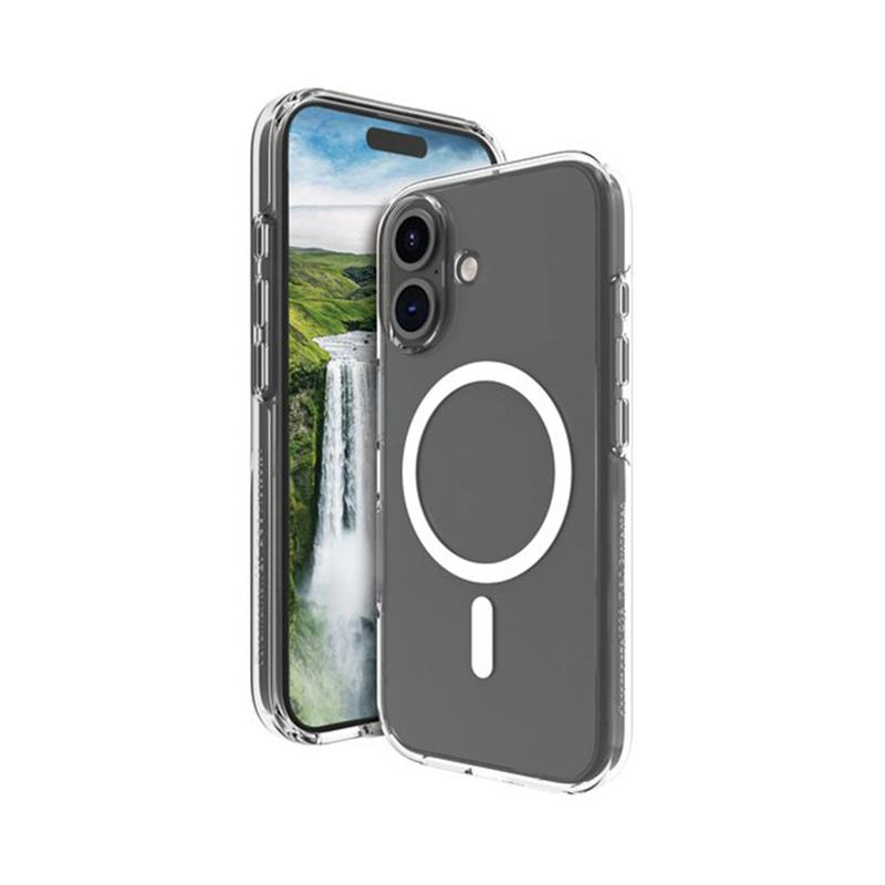dbramante1928 - Puzdro Iceland Ultra D3O s MagSafe pre iPhone 16, transparentná