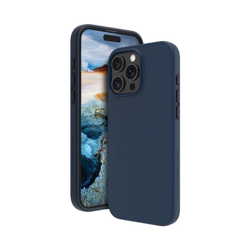 dbramante1928 - Puzdro Iceland Ultra D3O s MagSafe pre iPhone 16 Pro, modrá