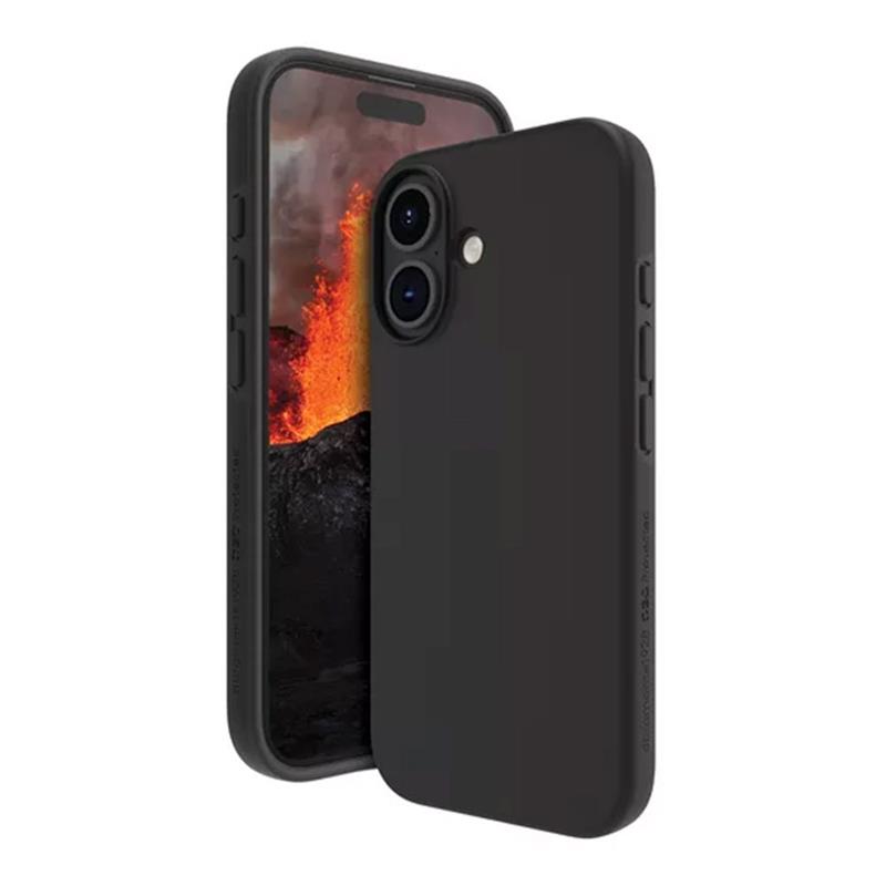 dbramante1928 - Puzdro Iceland Ultra D3O s MagSafe pre iPhone 16 Plus, čierna