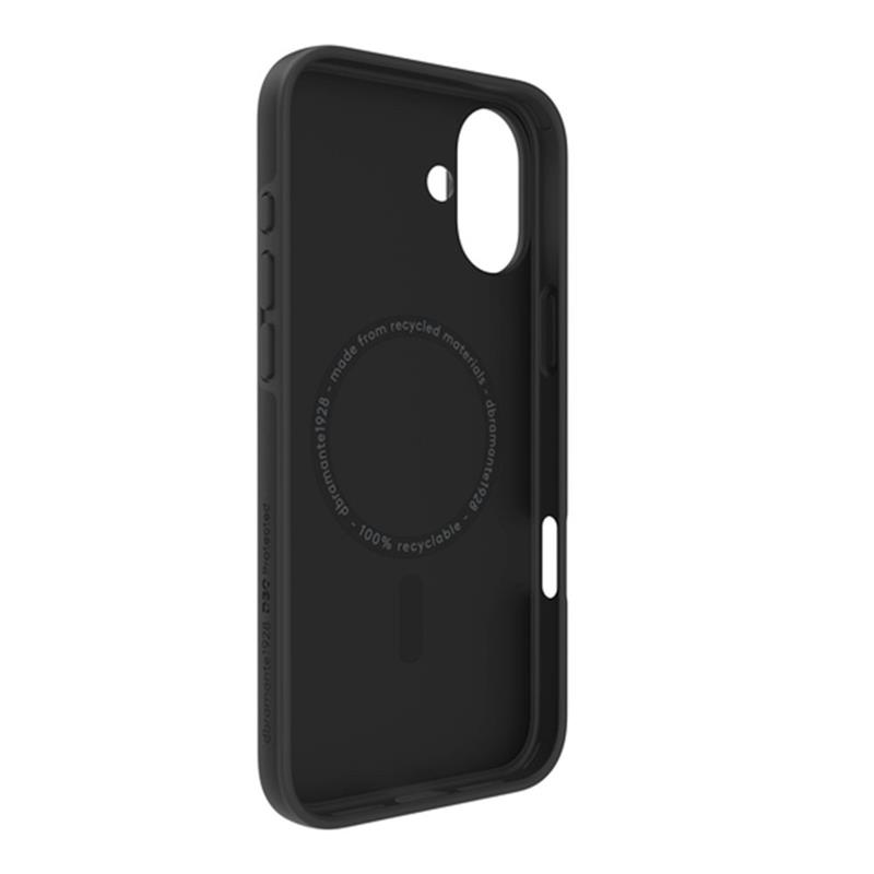 dbramante1928 - Puzdro Iceland Ultra D3O s MagSafe pre iPhone 16 Plus, čierna