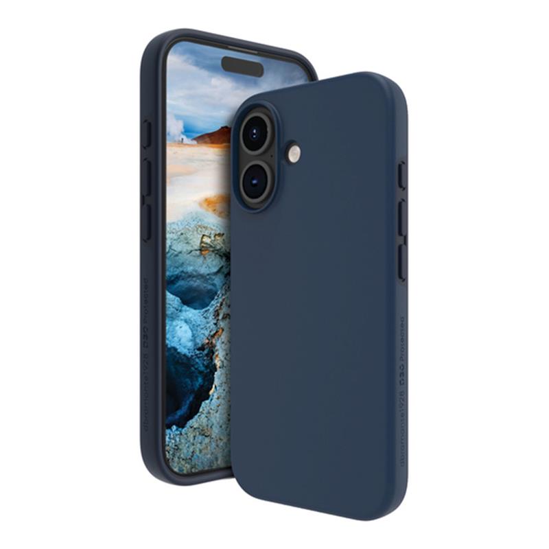 dbramante1928 - Puzdro Iceland Ultra D3O s MagSafe pre iPhone 16 Plus, modrá