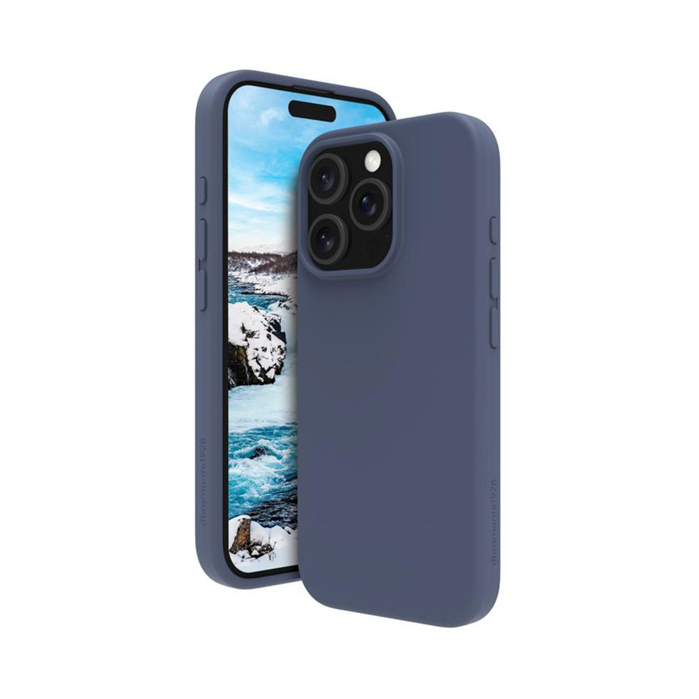 dbramante1928 - Puzdro Monaco 2 s MagSafe pre iPhone 16 Pro, pacific blue