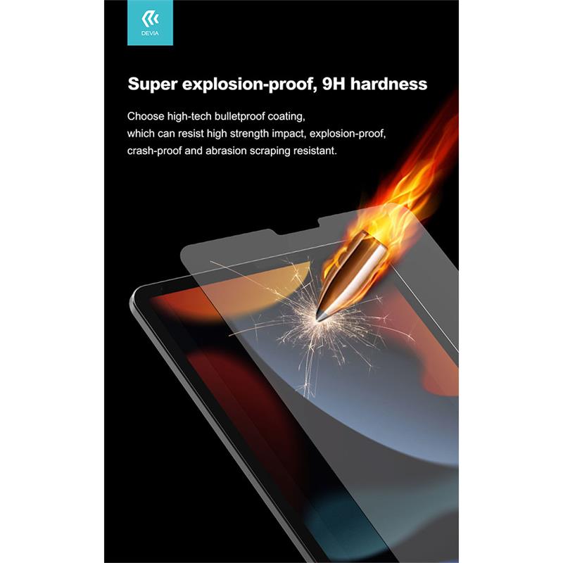 Devia ochranné sklo pro iPad 10.9" 2022/11" A16 - Crystal Clear