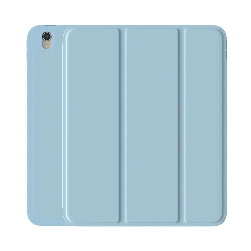 Devia puzdro Leather Case with Pencil Slot pre iPad Pro 11" M4/M5 - Light Blue