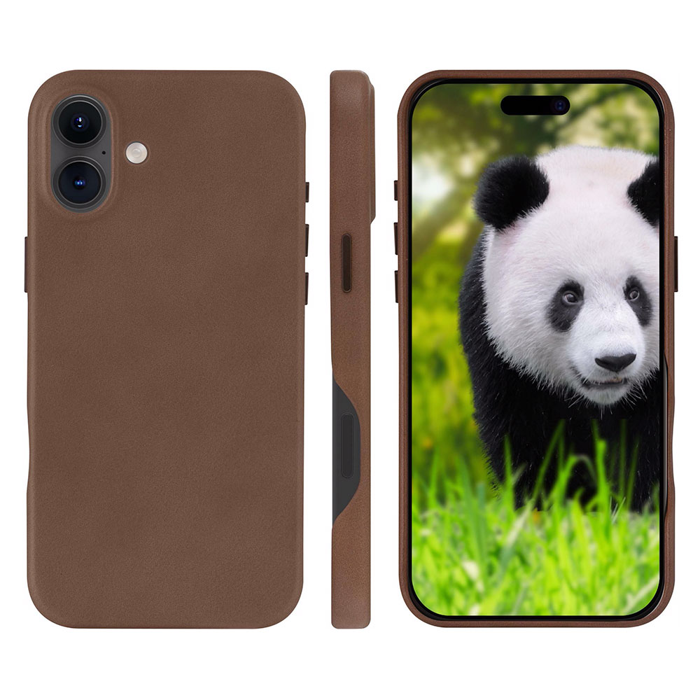 dbramante1928 - Puzdro Roskilde 2 s MagSafe pre iPhone 16, dark tan