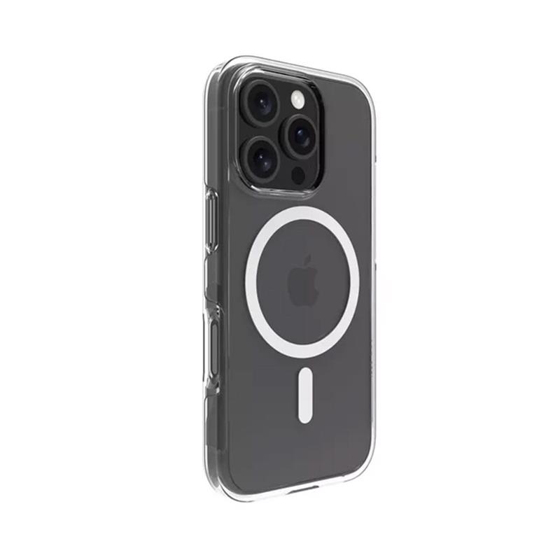 dbramante1928 - Puzdro Iceland Ultra D3O s MagSafe pre iPhone 16 Pro, transparentná