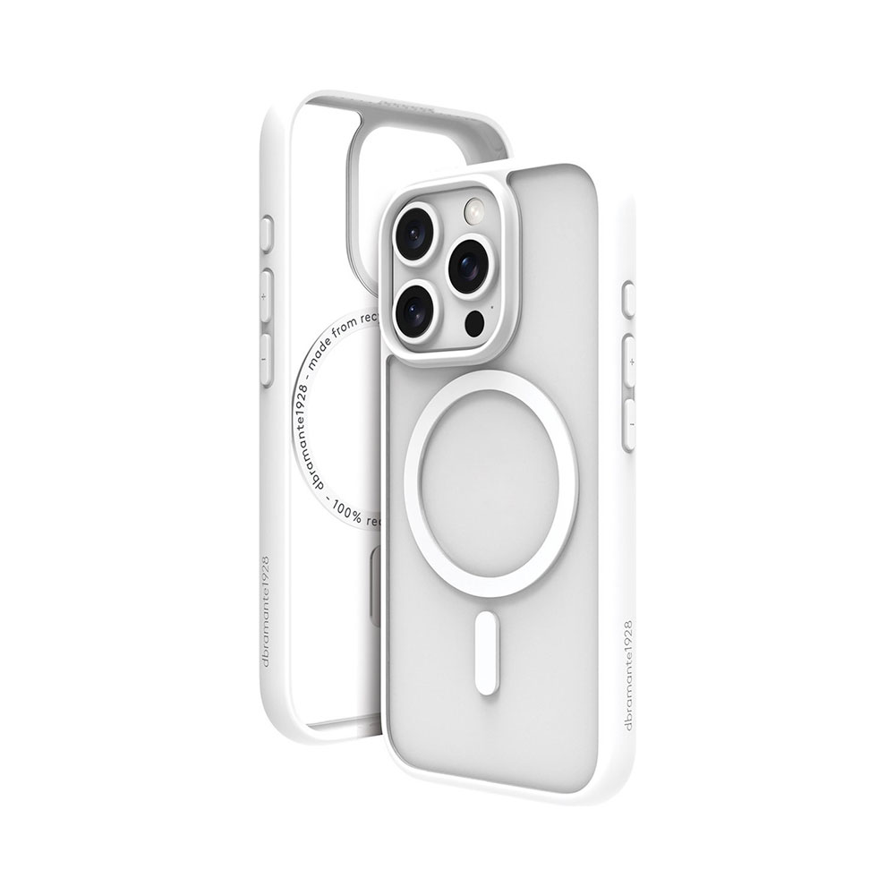 dbramante1928 - Puzdro Grenen s MagSafe pre iPhone 16 Pro, biela