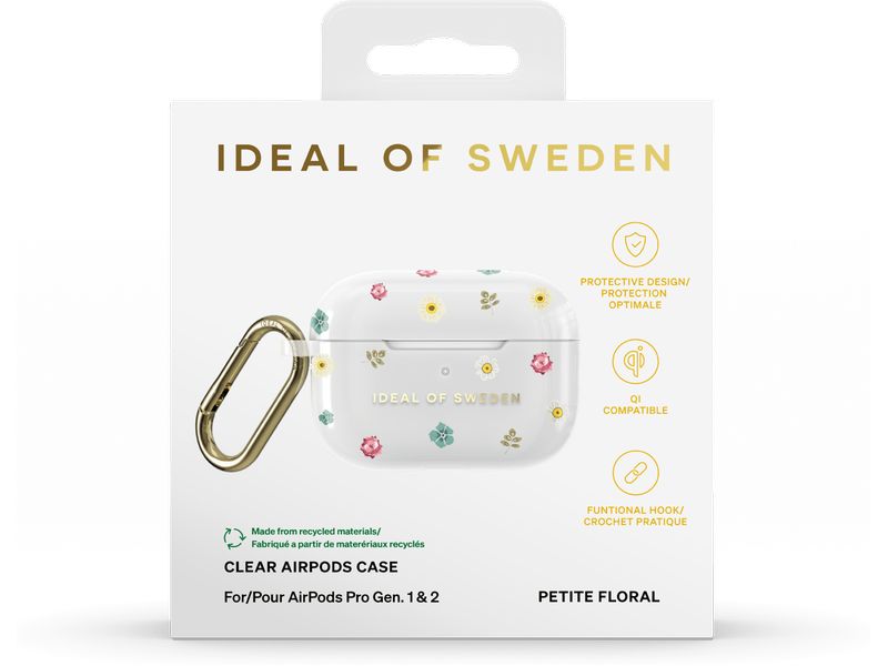 iDeal Clear AirPods Case Gen1/2 Petite Floral