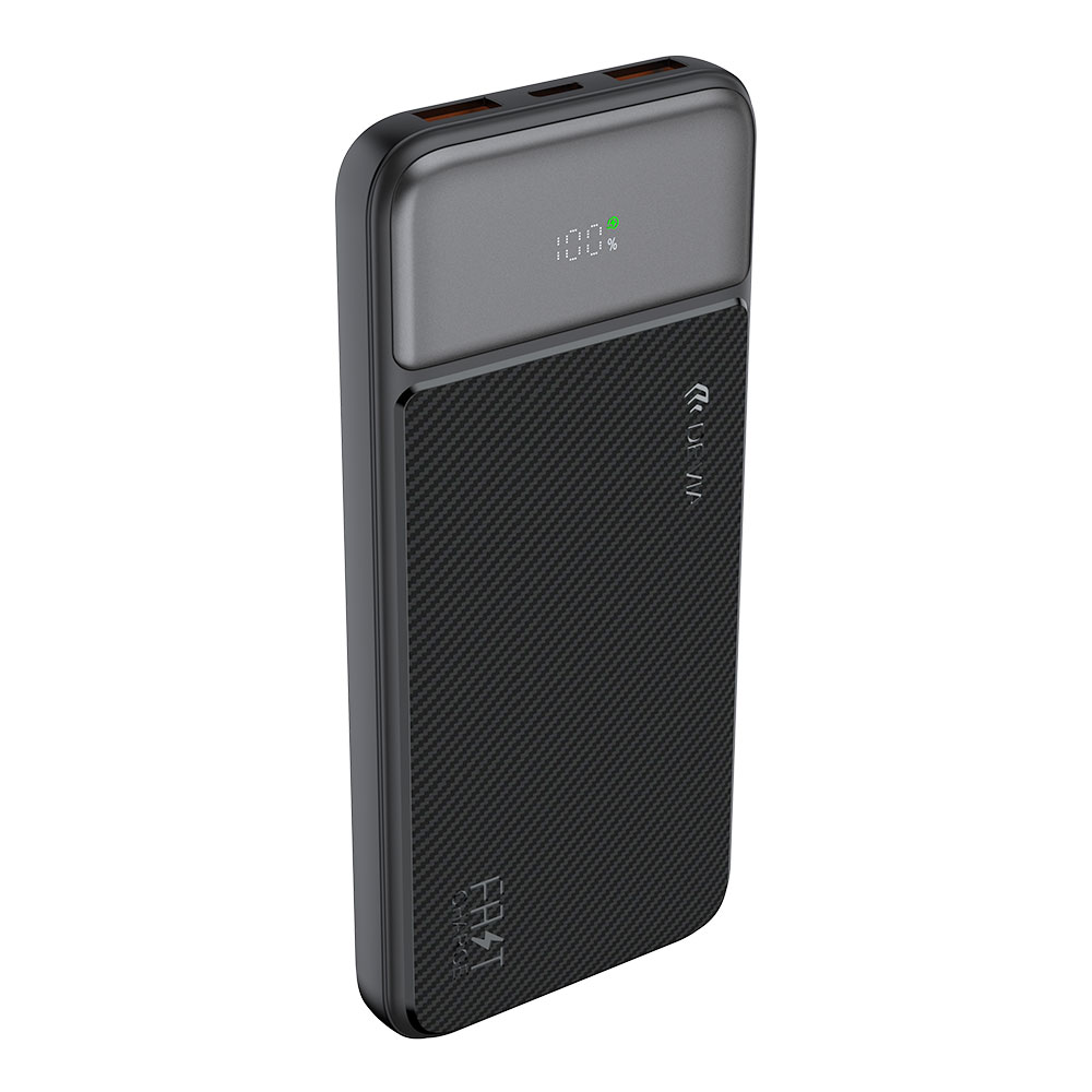 Devia powerbank Smart Series with Digital Display PD 20W 10000 mAh - Black