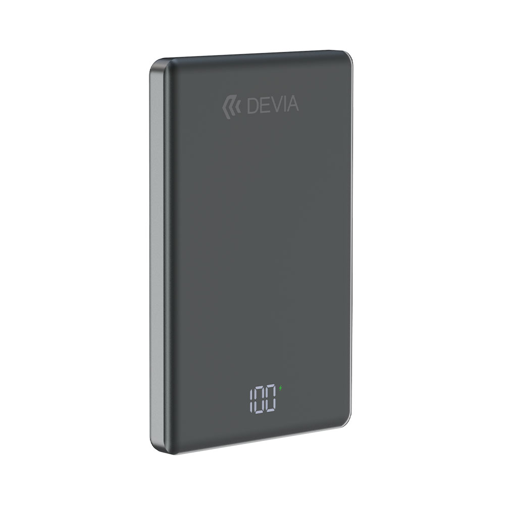 Devia powerbank Extreme Speed Series Mini Magnetic 5.000 mAh PD 20W - Space Gray