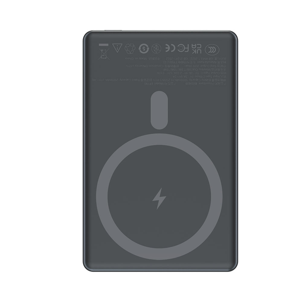 Devia powerbank Extreme Speed Series Mini Magnetic 5.000 mAh PD 20W - Space Gray