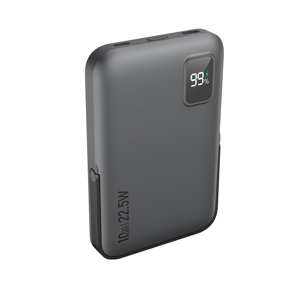 Devia powerbank Extreme Speed Series Magnetic with Bracket 10.000 mAh 22.5W - Gray