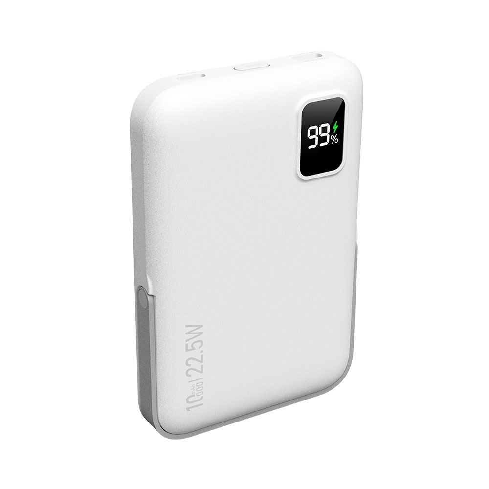 Devia powerbank Extreme Speed Series Magnetic with Bracket 10.000 mAh 22.5W - White