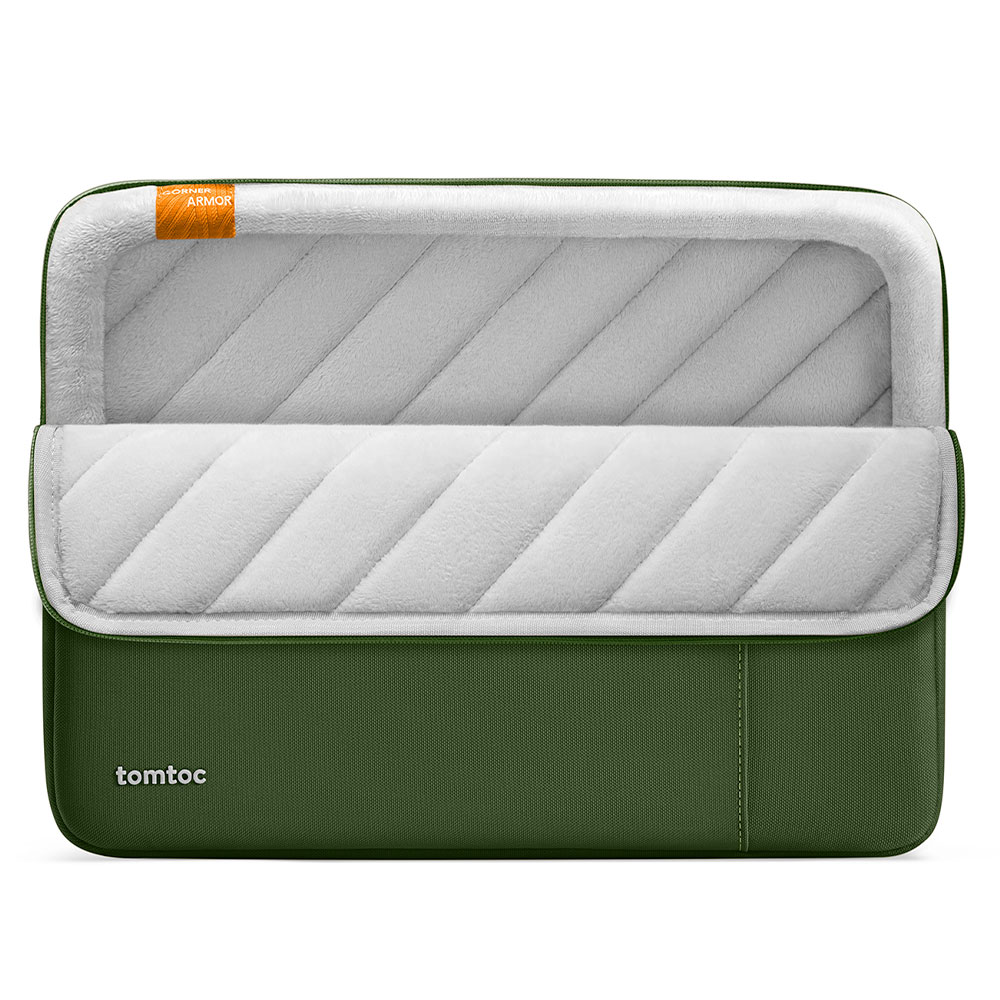 TomToc puzdro 360 Protective Sleeve pre Macbook Pro 16" M1/M2/M3/M4 - Olive Green