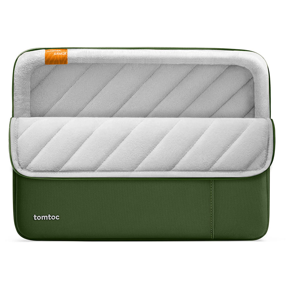 Tomtoc puzdro 360 Protective Sleeve pre Macbook Air 15" M2/M3/M4 - Olive Green