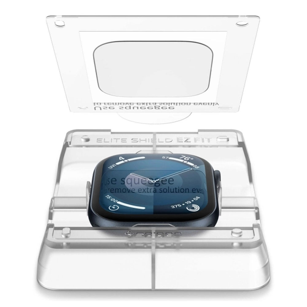 Spigen fólie Eliteshield EZ Fit pro Apple Watch 10 42mm - Clear